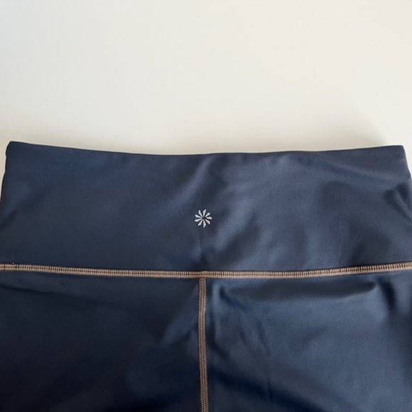 Athleta Pants - Athleta mid-waist leggings, steel blue, size XS